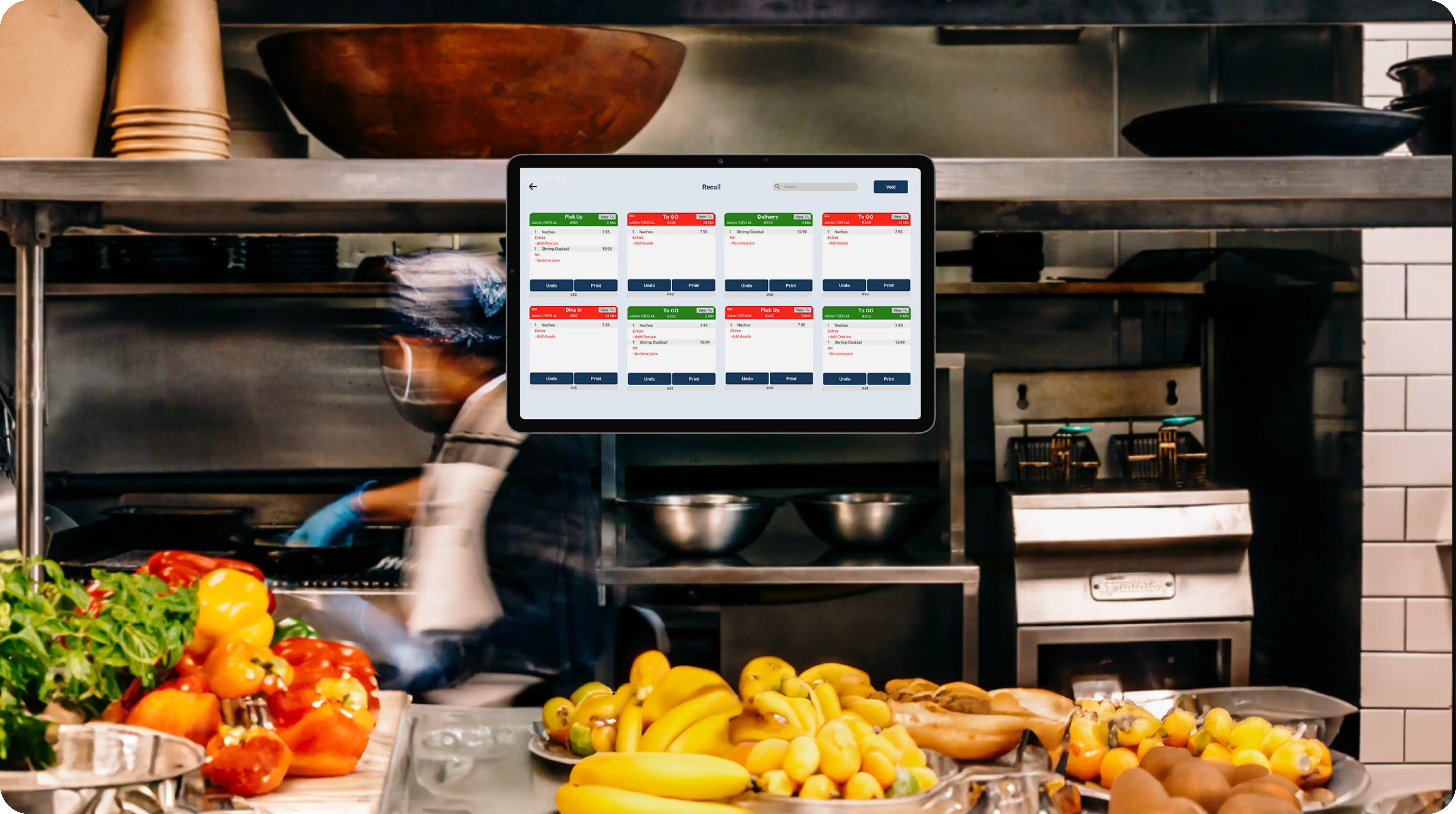 Kitchen with KDS image